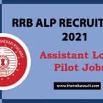 RRB ALP Recruitment Notification