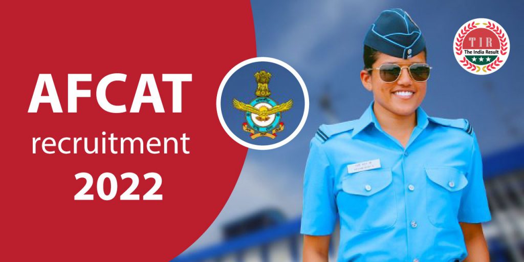 AFCAT recruitment 2022